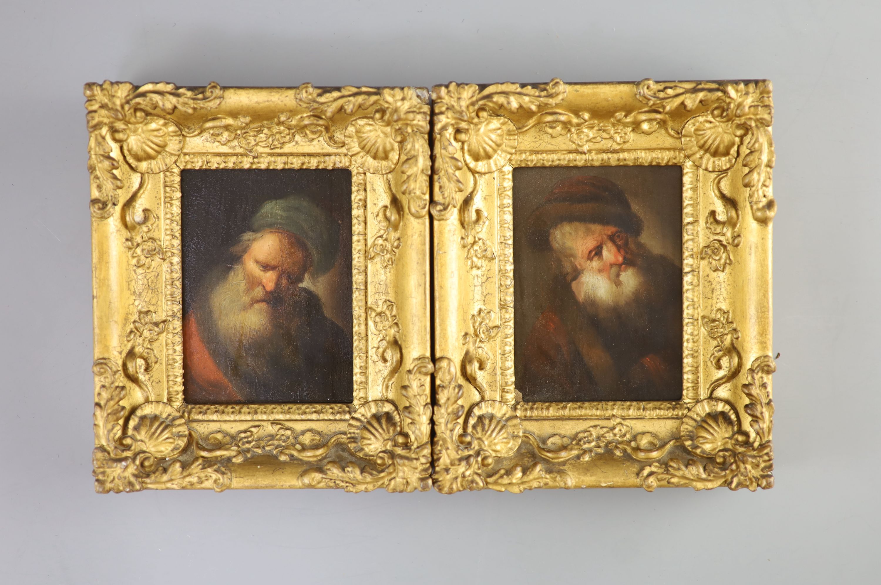 Christian Wilhelm Ernest Dietrich (1712-1774), Portraits of bearded men